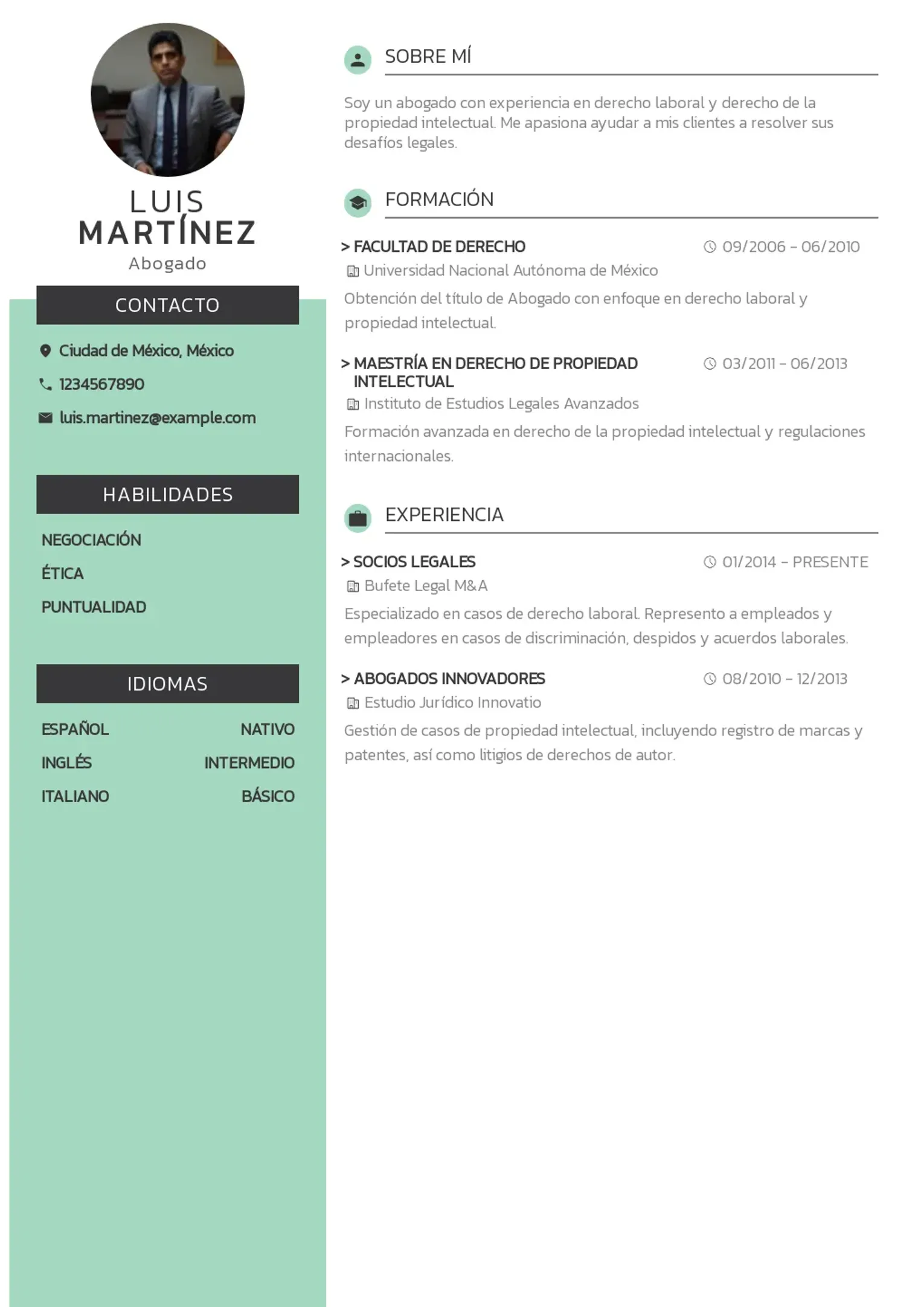 Crea tu currículum con esta plantilla en https://tu-curriculum.com